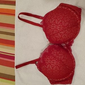 Red Lace Push-Up VS Bra